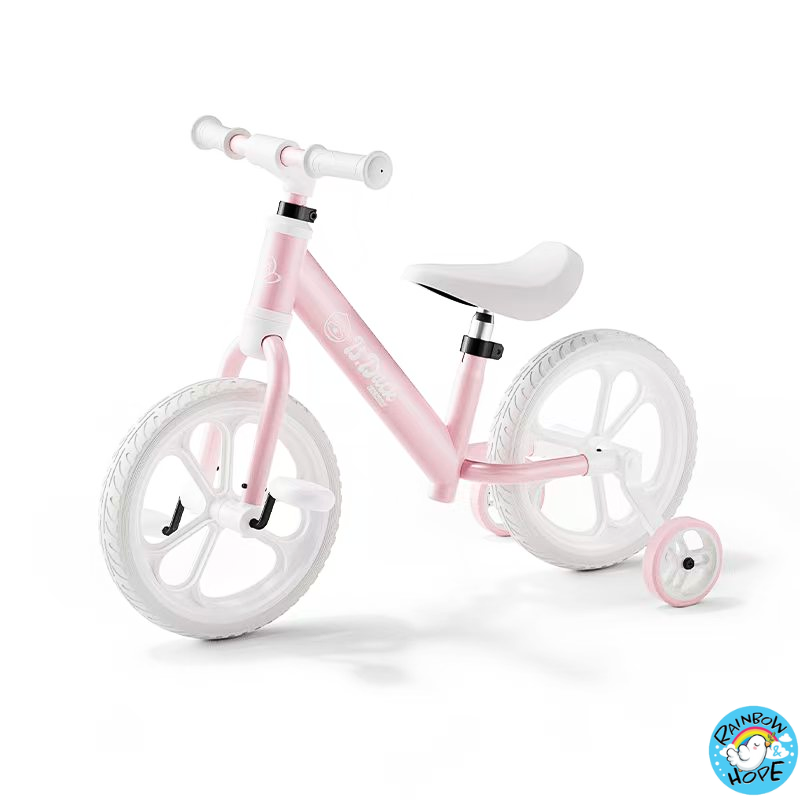Luddy Little Yellow Duck 12 Inch Kids Bicycle with Training Wheels Removable 儿童自行车