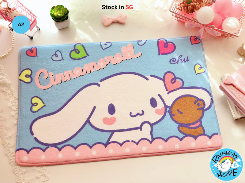 Cute Cartoon Absorbent Bath Mats Floor Mats Carpet 可爱卡通防滑地毯