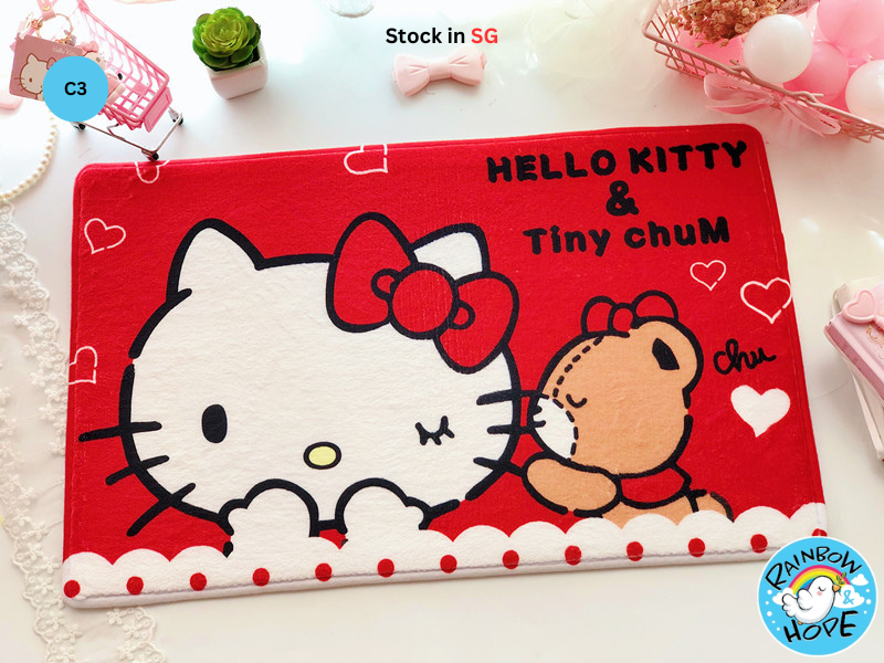 Cute Cartoon Absorbent Bath Mats Floor Mats Carpet 可爱卡通防滑地毯
