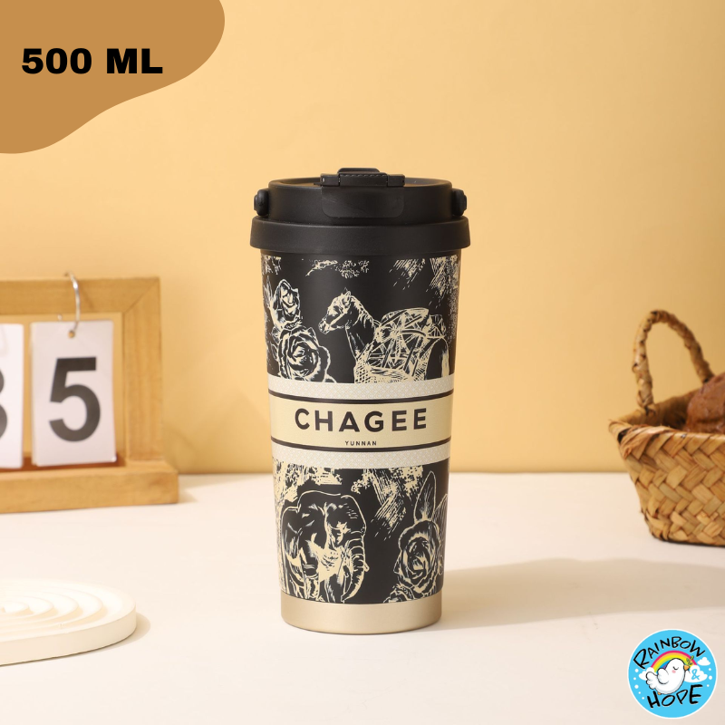Stainless Steel Insulated Thermal Bottle Coffee Cup Tumbler Mug保温杯咖啡杯