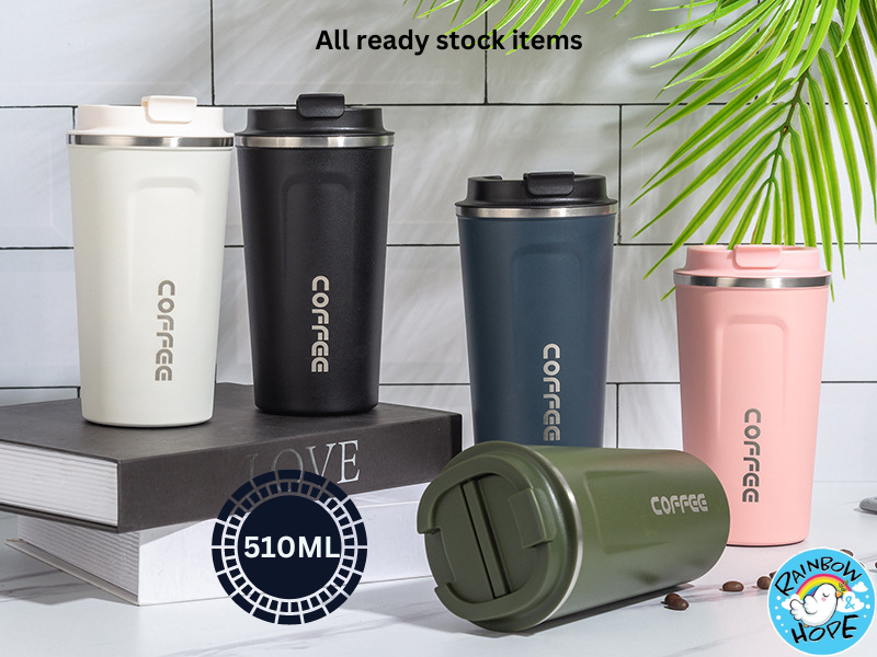 Stainless Steel Insulated Thermal Coffee Cup / Tumbler Mug 保温杯 / 咖啡杯