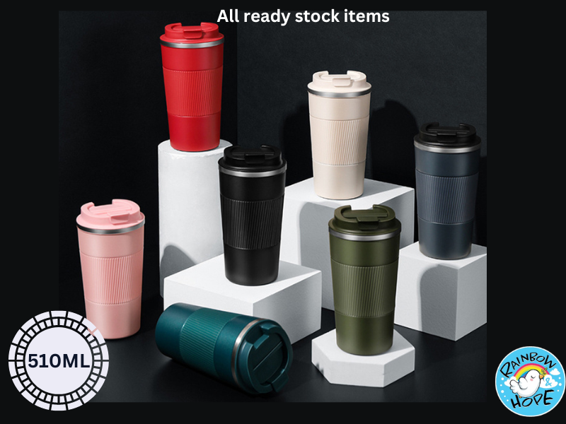Stainless Steel Insulated Thermal Coffee Cup / Tumbler Mug 保温杯 / 咖啡杯