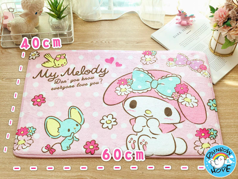 Cute Cartoon Absorbent Bath Mats Floor Mats Carpet 可爱卡通防滑地毯