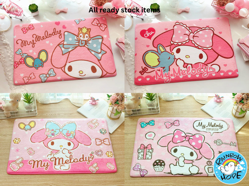 Cute Cartoon Absorbent Bath Mats Floor Mats Carpet 可爱卡通防滑地毯