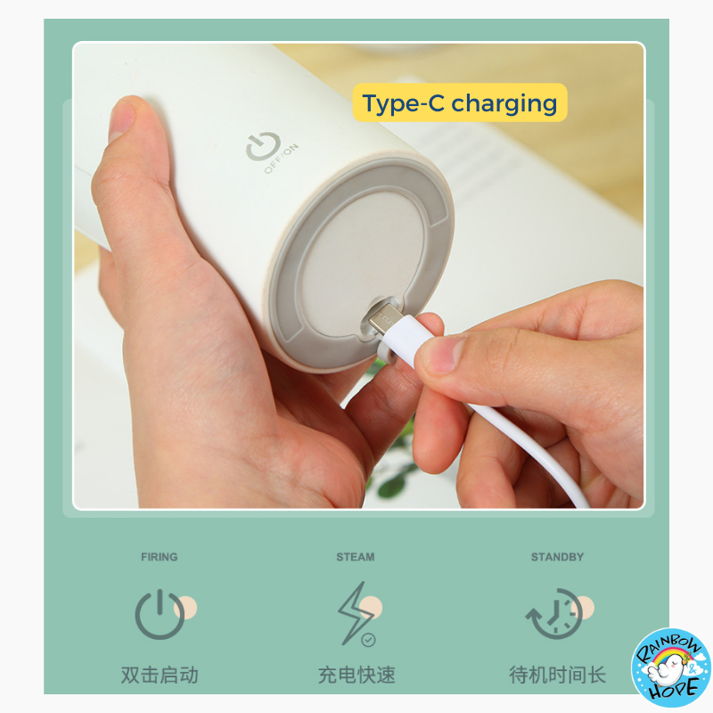 Rechargeable Automatic Stirring Cup / Magnetic Self Stirring Cup 自动搅拌杯
