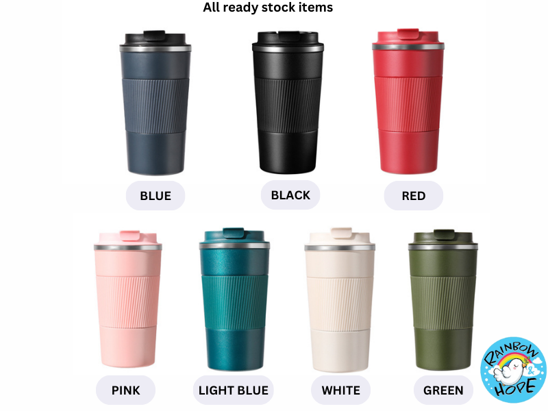 Stainless Steel Insulated Thermal Coffee Cup / Tumbler Mug 保温杯 / 咖啡杯