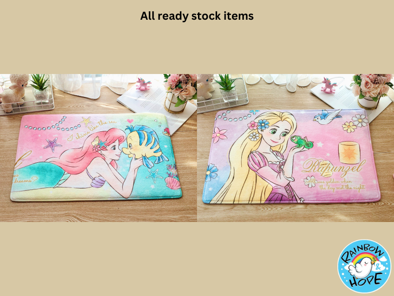Cute Cartoon Absorbent Bath Mats Floor Mats Carpet 可爱卡通防滑地毯