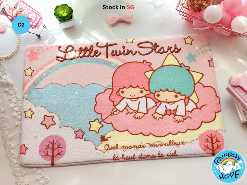Cute Cartoon Absorbent Bath Mats Floor Mats Carpet 可爱卡通防滑地毯
