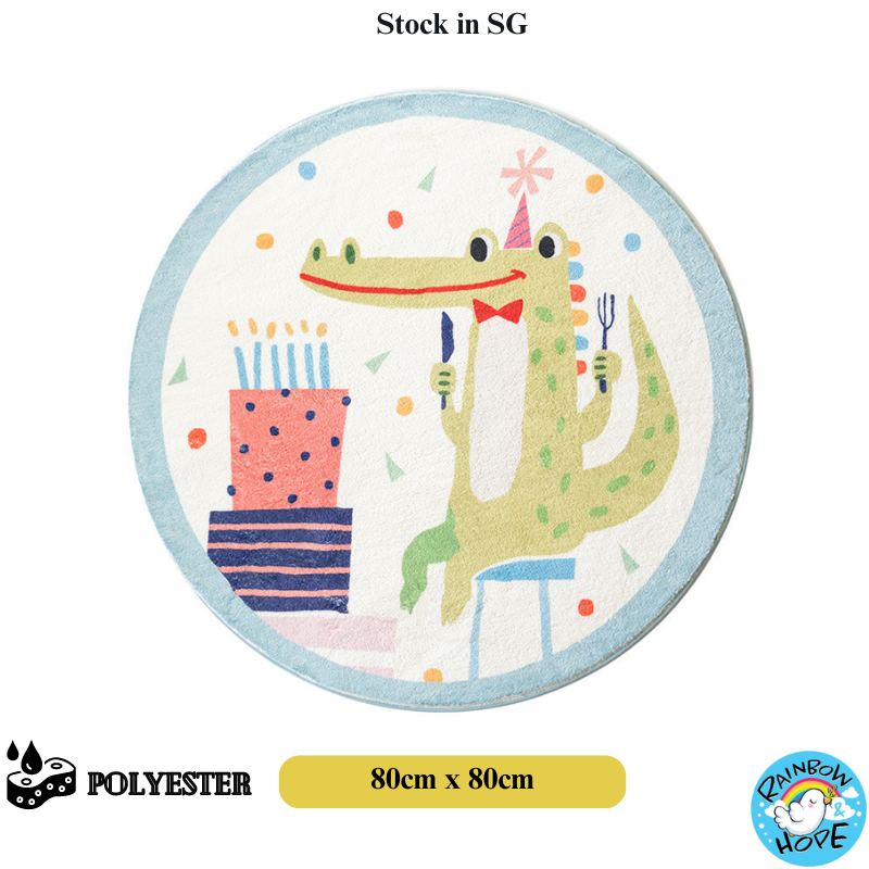 Cute Cartoon Absorbent Bath Mats/ Floor Mats Carpet 可爱卡通防滑地垫脚踏垫地毯