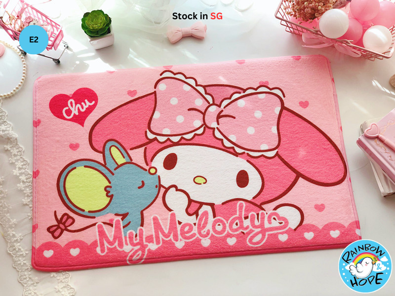 Cute Cartoon Absorbent Bath Mats Floor Mats Carpet 可爱卡通防滑地毯
