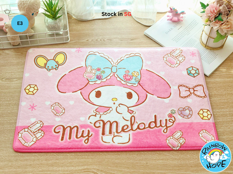 Cute Cartoon Absorbent Bath Mats Floor Mats Carpet 可爱卡通防滑地毯