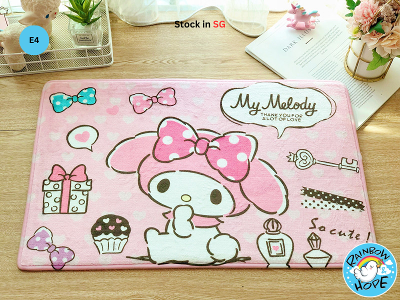 Cute Cartoon Absorbent Bath Mats Floor Mats Carpet 可爱卡通防滑地毯