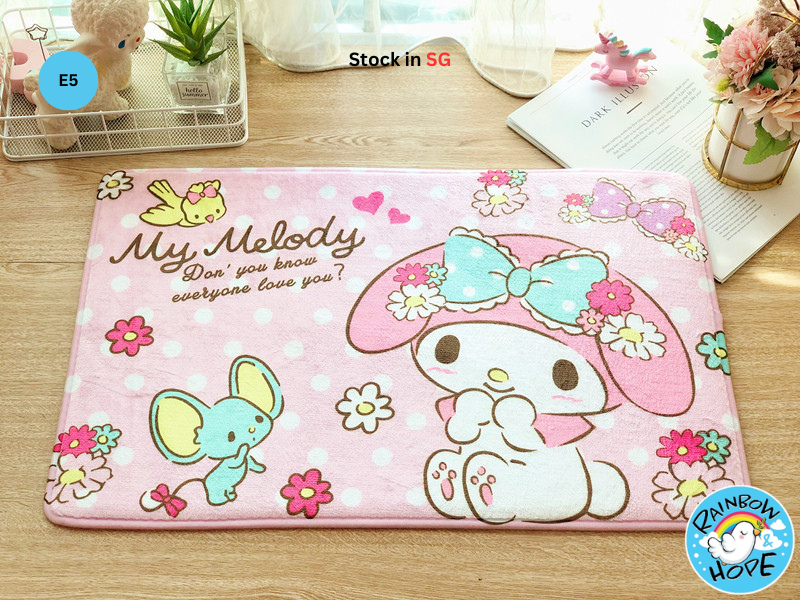 Cute Cartoon Absorbent Bath Mats Floor Mats Carpet 可爱卡通防滑地毯