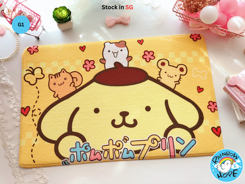 Cute Cartoon Absorbent Bath Mats Floor Mats Carpet 可爱卡通防滑地毯