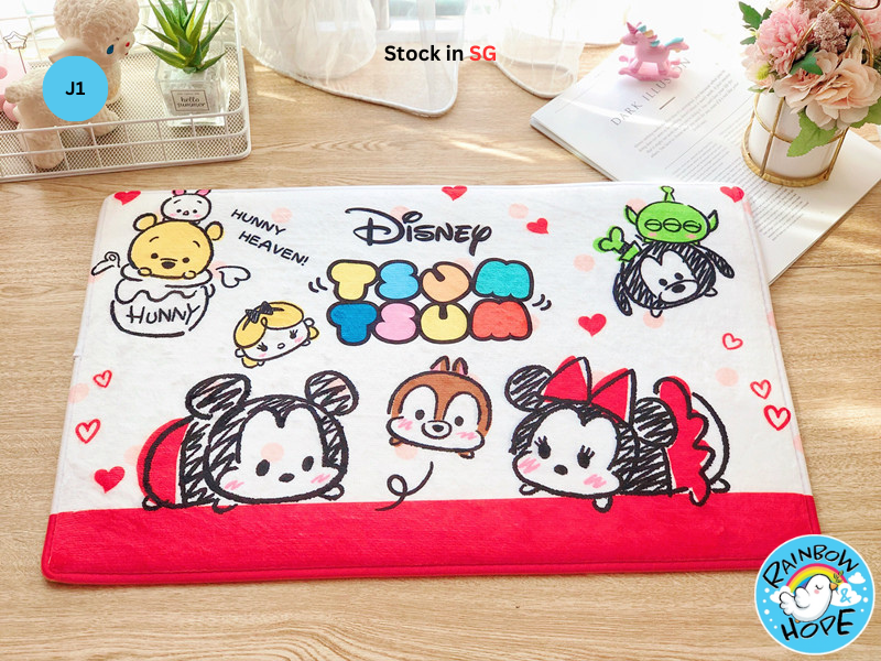 Cute Cartoon Absorbent Bath Mats Floor Mats Carpet 可爱卡通防滑地毯