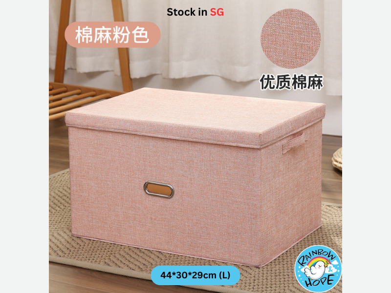 Foldable Storage box/Open Lid Fabric 可折叠/ 开盖储物箱/ 收纳箱