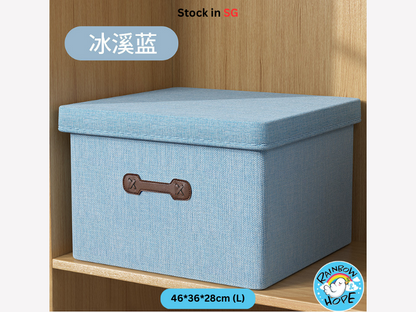 Foldable Storage box/Open Lid Fabric 可折叠/ 开盖储物箱/ 收纳箱