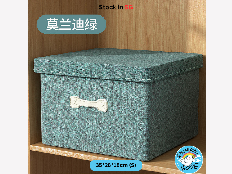 Foldable Storage box/Open Lid Fabric 可折叠/ 开盖储物箱/ 收纳箱