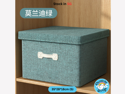 Foldable Storage box/Open Lid Fabric 可折叠/ 开盖储物箱/ 收纳箱