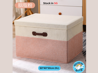 Foldable Storage box/Open Lid Fabric 可折叠/ 开盖储物箱/ 收纳箱