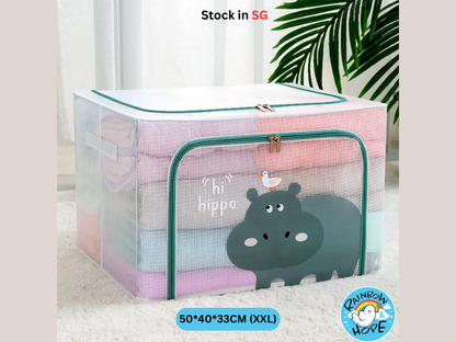 Foldable Storage box/Open Lid Fabric 可折叠/ 开盖储物箱/ 收纳箱