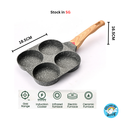 Non Stick Frying Pan Multi-Cooker Pot Woks Pancake Pan Steak Frying Pan 麦饭石不粘锅 平底炒菜锅