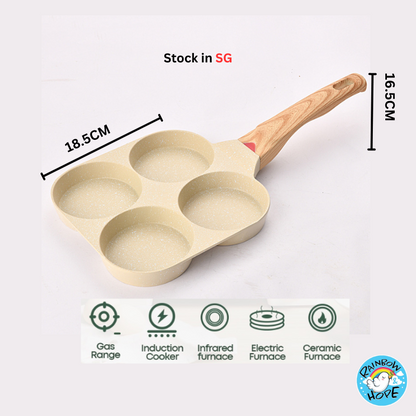 Non Stick Frying Pan Multi-Cooker Pot Woks Pancake Pan Steak Frying Pan 麦饭石不粘锅 平底炒菜锅