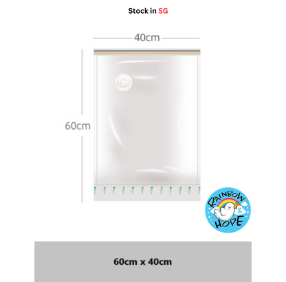 Vacuum Storage Bag/Hand Roll Vacuum Bag/Travel Ziplock Bag/Handpump收纳袋 手卷压缩袋