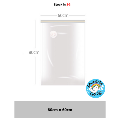 Vacuum Storage Bag/Hand Roll Vacuum Bag/Travel Ziplock Bag/Handpump收纳袋 手卷压缩袋