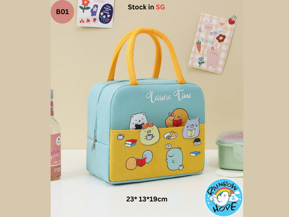 Thermal Lunch Bag/ Bento Bag/ Insulated Bag 保温午餐袋/ 便当袋/ 保温袋