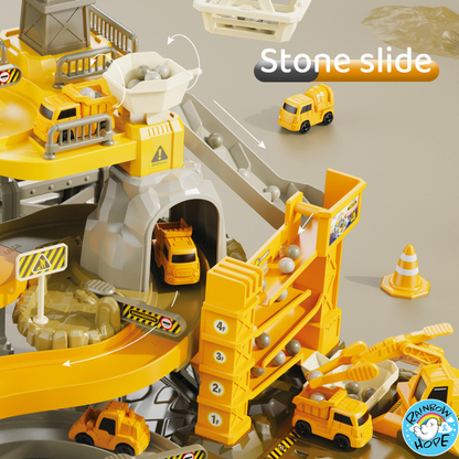 Children Desktop Toys/ Educational Space Car Breakthrough Adventure Sliding Track 儿童冒险滑行轨道游乐场