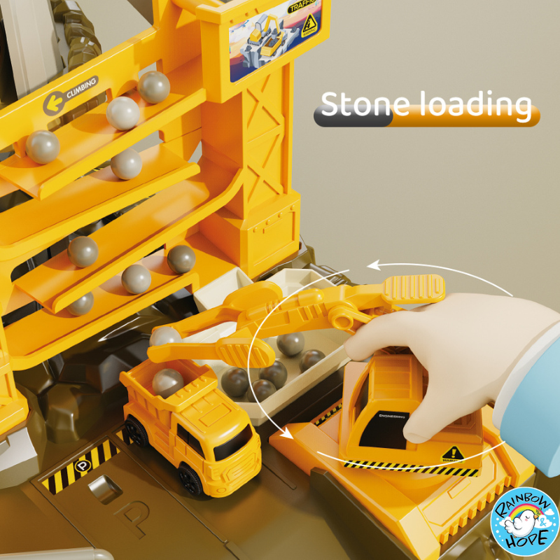 Children Desktop Toys/ Educational Space Car Breakthrough Adventure Sliding Track 儿童冒险滑行轨道游乐场