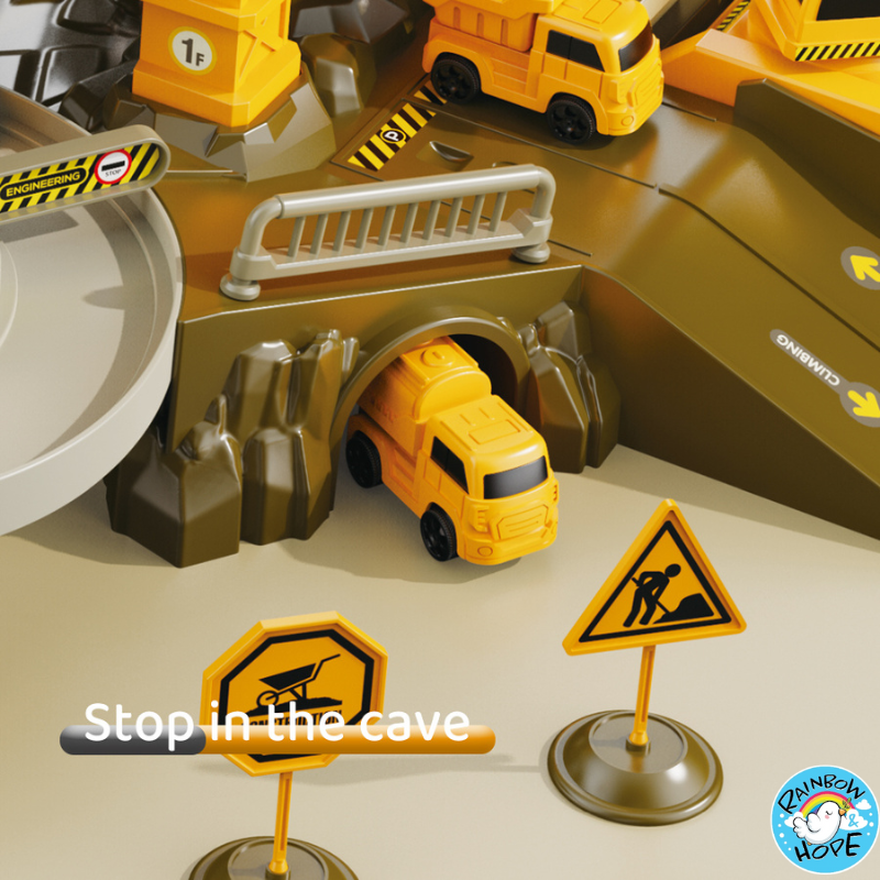 Children Desktop Toys/ Educational Space Car Breakthrough Adventure Sliding Track 儿童冒险滑行轨道游乐场