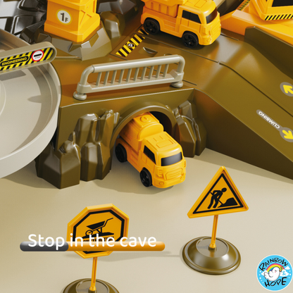 Children Desktop Toys/ Educational Space Car Breakthrough Adventure Sliding Track 儿童冒险滑行轨道游乐场