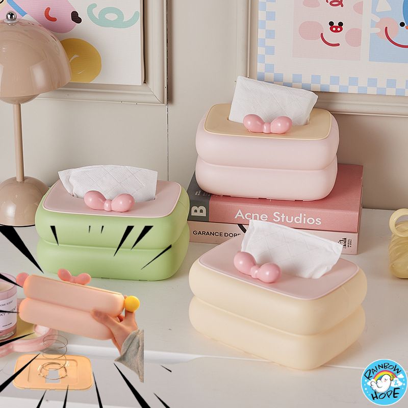 Cute Tissue Box/Tissue Box Holder/ Cute Mini Trash Bin/Deck Organizer纸巾盒/迷你垃圾桶/收纳桶
