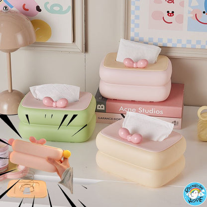 Cute Tissue Box/Tissue Box Holder/ Cute Mini Trash Bin/Deck Organizer纸巾盒/迷你垃圾桶/收纳桶