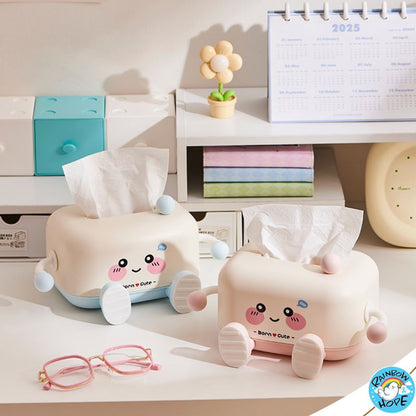 Cute Tissue Box/Tissue Box Holder/ Cute Mini Trash Bin/Deck Organizer纸巾盒/迷你垃圾桶/收纳桶