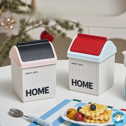 Cute Tissue Box/Tissue Box Holder/ Cute Mini Trash Bin/Deck Organizer纸巾盒/迷你垃圾桶/收纳桶