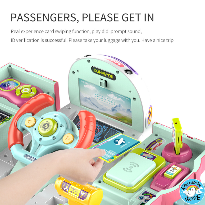 Airplane Toys For Children/ Airplane Car Toy with Piggy Bank变形飞机