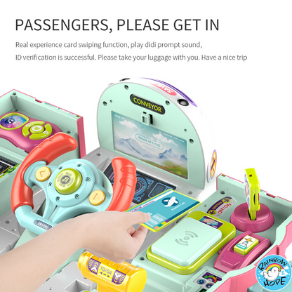 Airplane Toys For Children/ Airplane Car Toy with Piggy Bank变形飞机