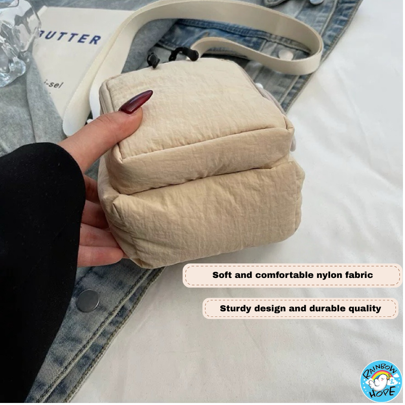 Water Bottle Bag, Bottle Puch with Drawstring Casual Sling Bag水壶手机包