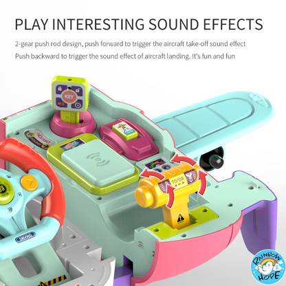 Airplane Toys For Children/ Airplane Car Toy with Piggy Bank变形飞机