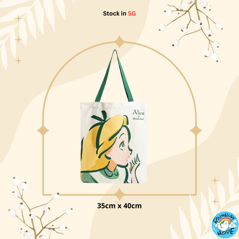 Canvas Shopping Bags/ Foldable Reusable Fabric Tote Bag 帆布包/ 单肩包/ 环保购物袋