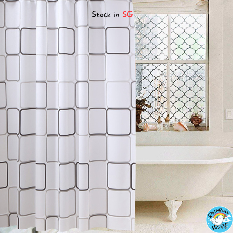 Shower Curtain/ Bathroom Waterproof Curtain 防水浴帘