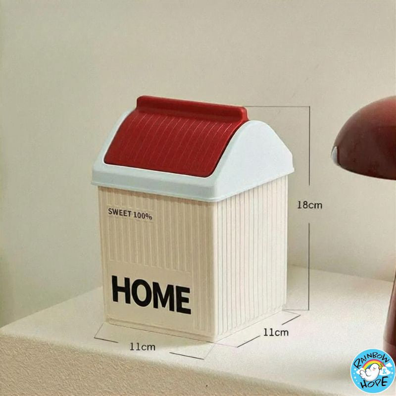 Cute Tissue Box/Tissue Box Holder/ Cute Mini Trash Bin/Deck Organizer纸巾盒/迷你垃圾桶/收纳桶