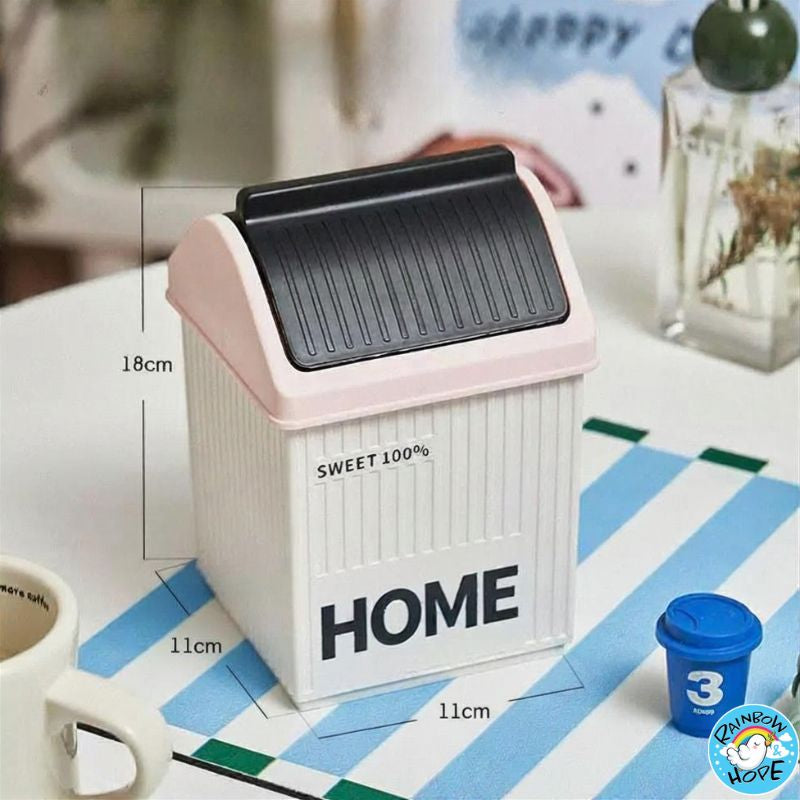 Cute Tissue Box/Tissue Box Holder/ Cute Mini Trash Bin/Deck Organizer纸巾盒/迷你垃圾桶/收纳桶