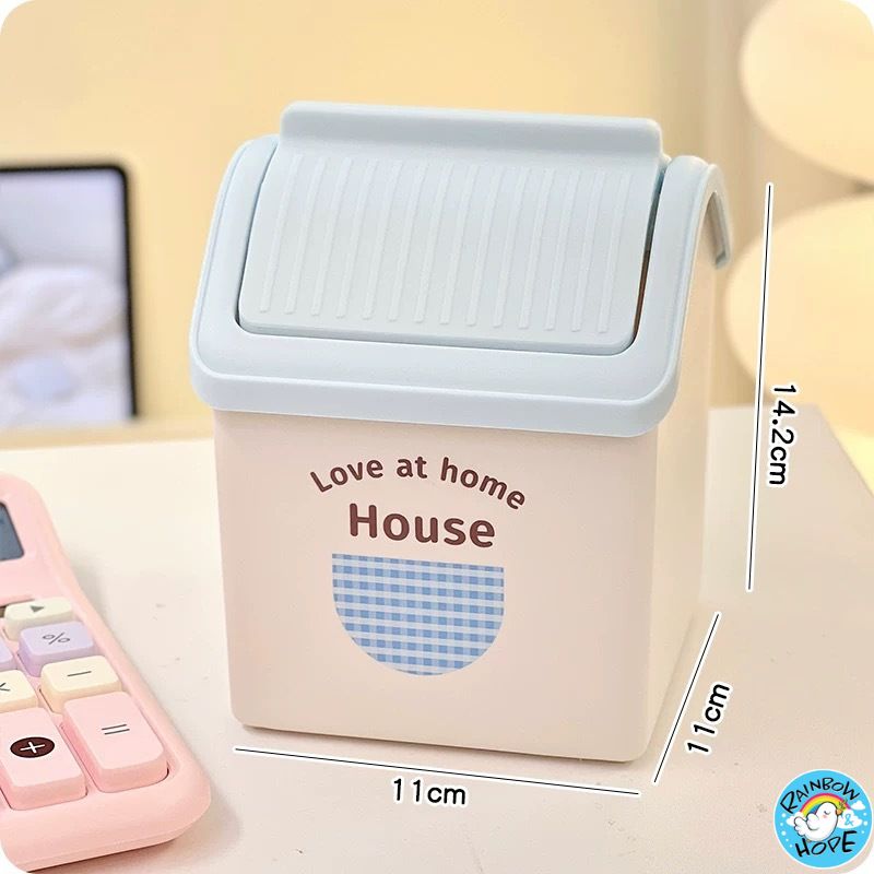 Cute Tissue Box/Tissue Box Holder/ Cute Mini Trash Bin/Deck Organizer纸巾盒/迷你垃圾桶/收纳桶