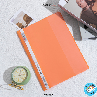 A4 Clear Management File A4 Folder Paper Organizers文件夹/ 文件收纳