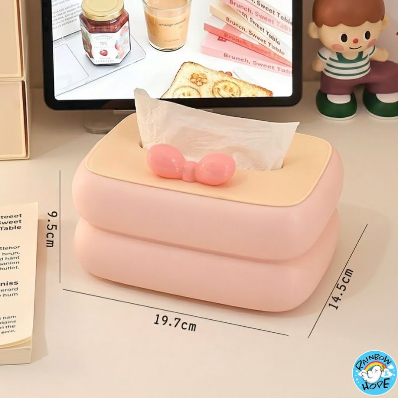 Cute Tissue Box/Tissue Box Holder/ Cute Mini Trash Bin/Deck Organizer纸巾盒/迷你垃圾桶/收纳桶