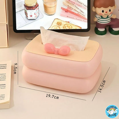 Cute Tissue Box/Tissue Box Holder/ Cute Mini Trash Bin/Deck Organizer纸巾盒/迷你垃圾桶/收纳桶